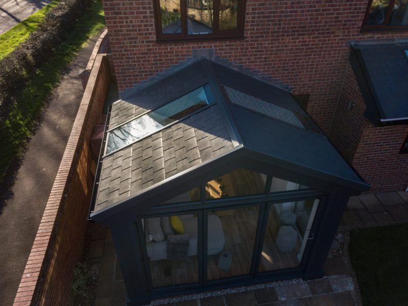 tiled roof aerial
