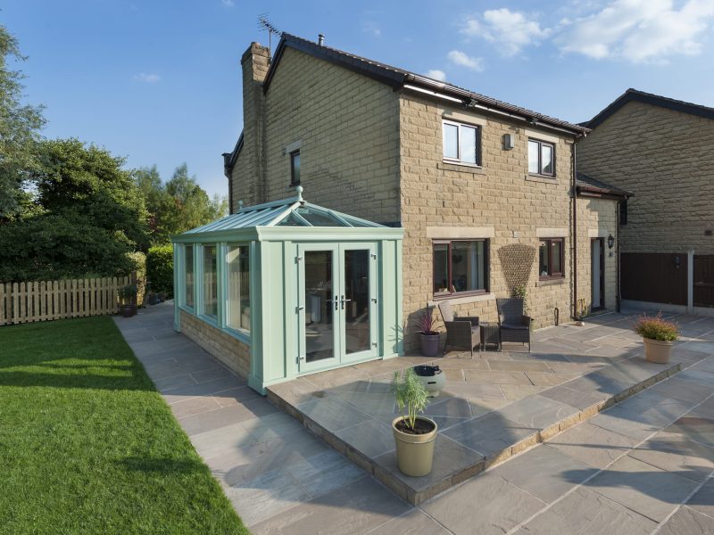 lean to conservatory green